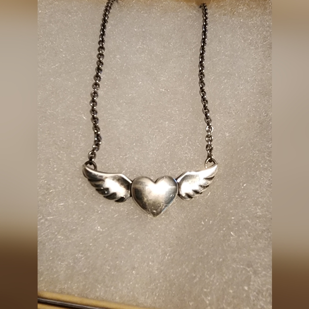 James Avery Let Love Soar Sterling Silver Necklace